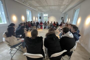 Échange entre Philippe Collin et les Lycéens du lycée Henri Cornat de Valognes.